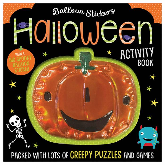 First Spread of Balloon Stickers Halloween Activity Book (9781788438988)