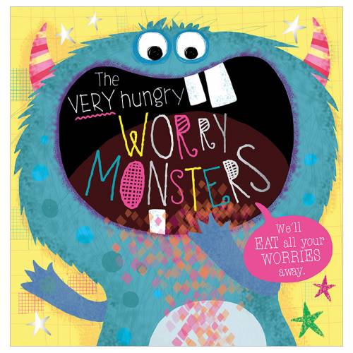 First Spread of The Very Hungry Worry Monsters (9781789479843)
