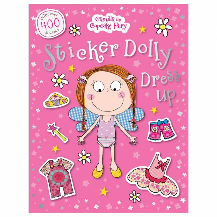 First Spread of Camilla the Cupcake Fairy Sticker Dolly Dress Up (9781780654249)