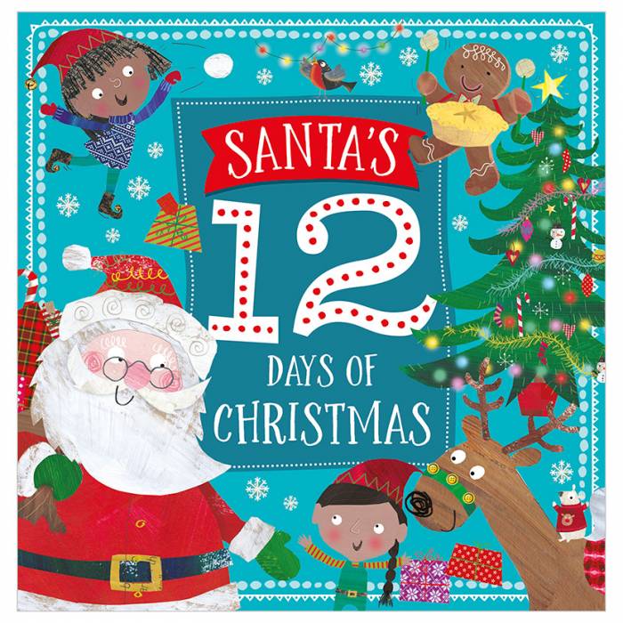 First Spread of Santa's 12 Days of Christmas (9781786923578)