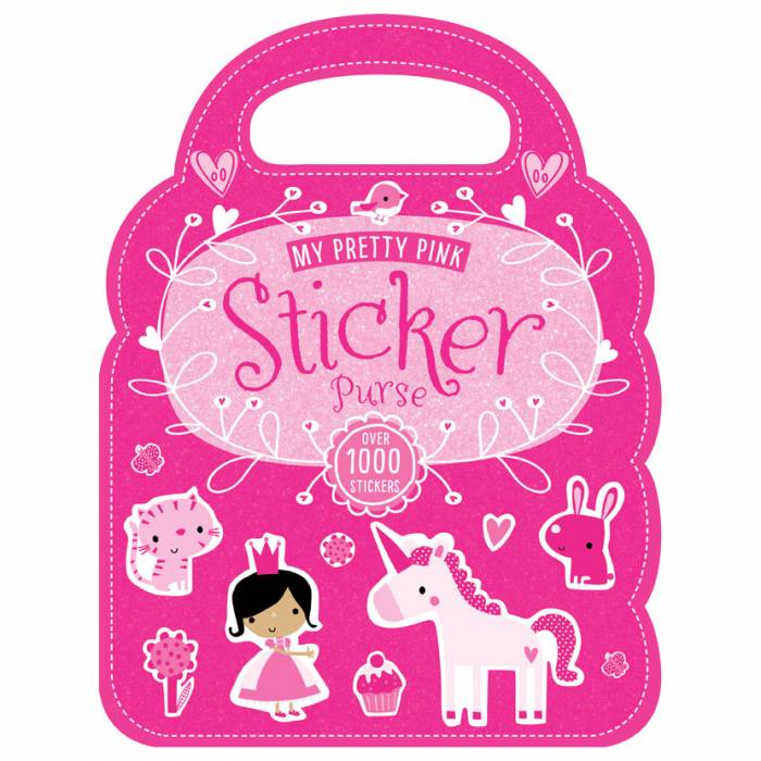 First Spread of My Pretty Pink Sticker Purse (9781783937646)