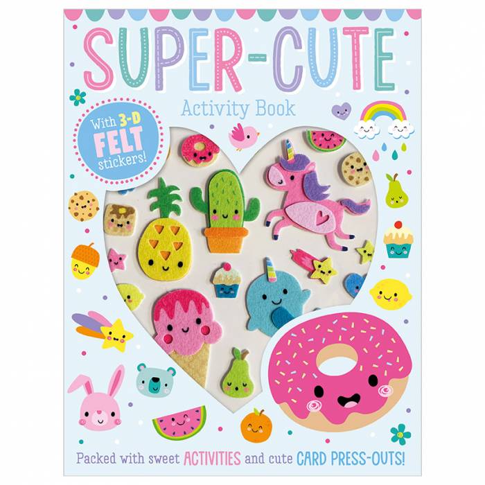 First Spread of Super Cute Activity Book (9781789473940)