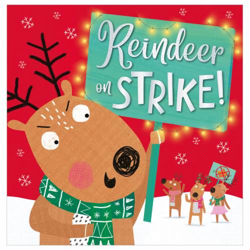 First Spread of Reindeer on Strike! (9781789477245)