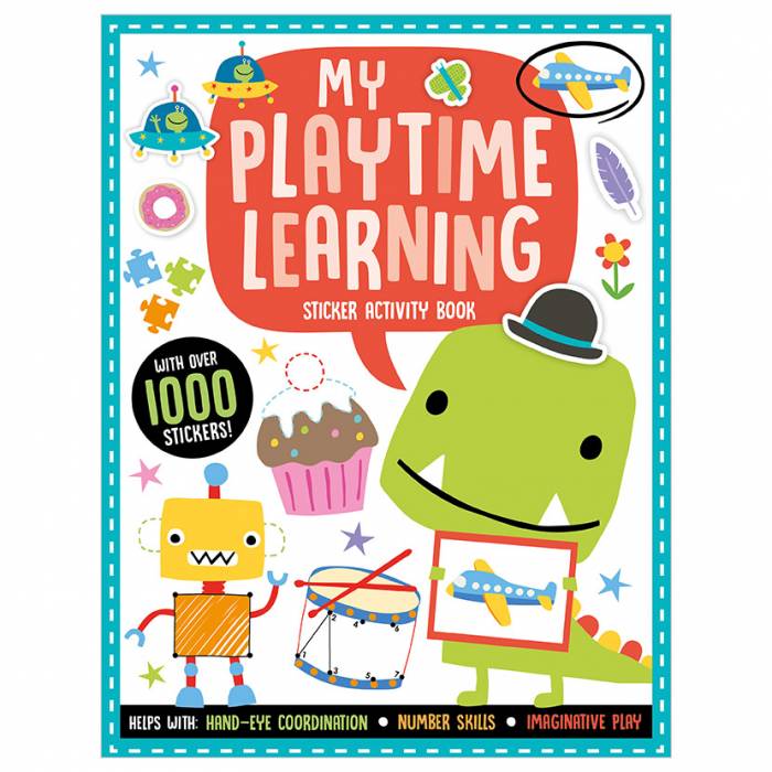 First Spread of Playtime Learning My Playtime Learning Sticker Activity Book (9781789479973)