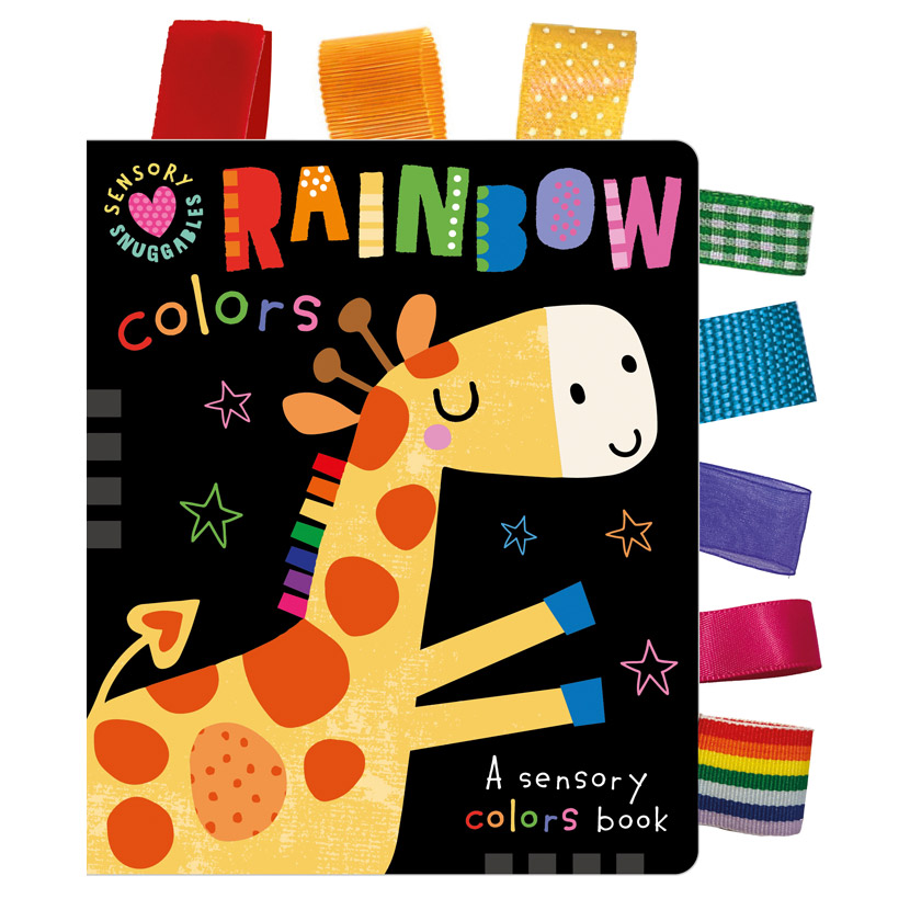 Livre sensoriel pour bébé, Rainbow Sunshine, B. toys