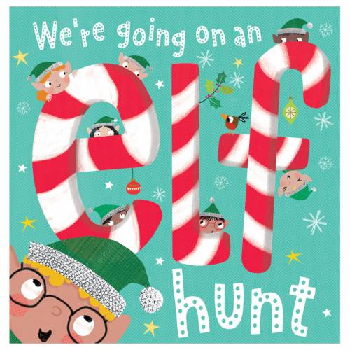 First Spread of We're Going on an Elf Hunt (9781803373980)