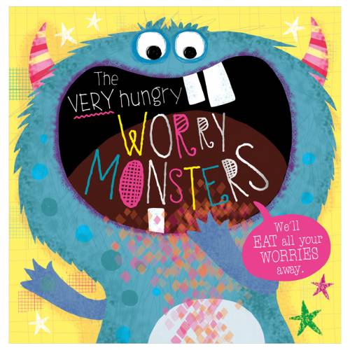 First Spread of The Very Hungry Worry Monsters (9781803372921)