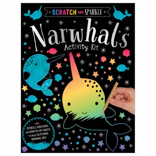 First Spread of Scratch and Sparkle Narwhals (9781789477092)