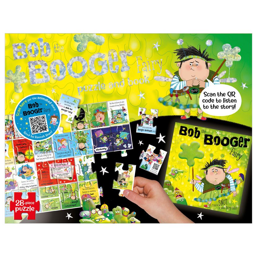First Spread of Bob the Booger Fairy Puzzle and Book (9781836420828)