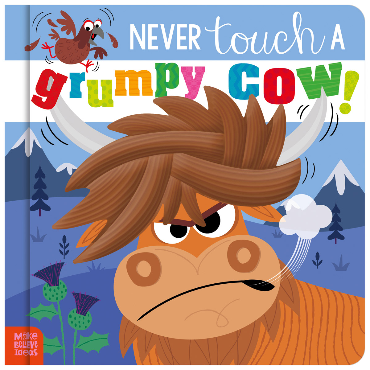 Cover of Never Touch a Grumpy Cow! (9781806832958)